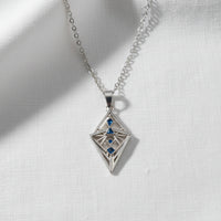 Silver Jalila's Knight Necklace