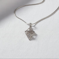 Silver Jalila's Knight Necklace