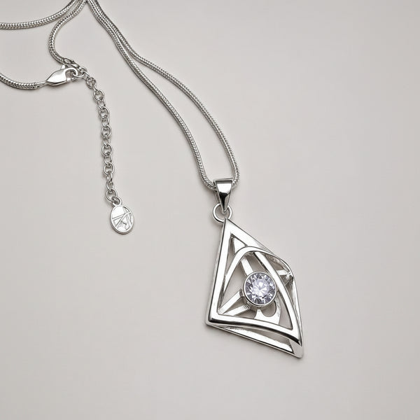 Silver Horus Eye Small Necklace