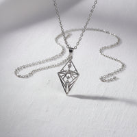 Silver Jalila's Knight Necklace