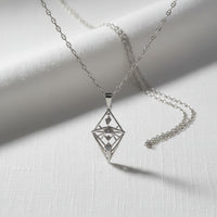 Silver Jalila's Knight Necklace