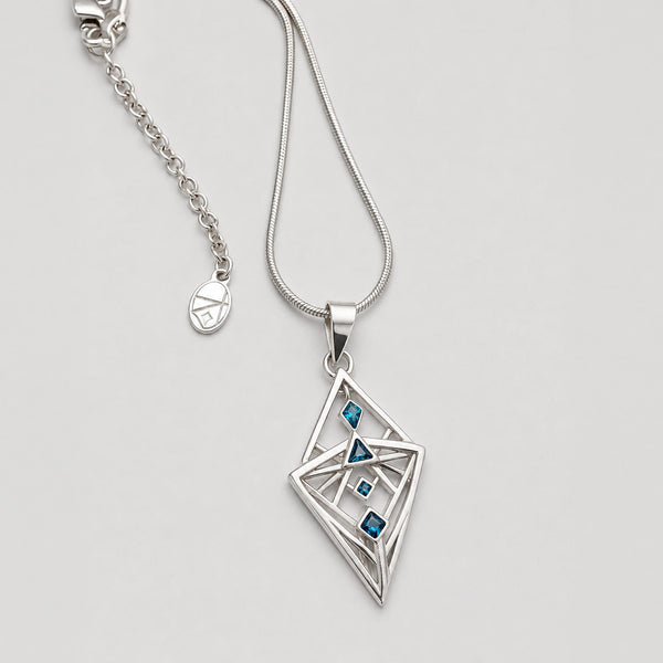 Silver Jalila's Knight Necklace