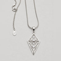 Silver Jalila's Knight Necklace