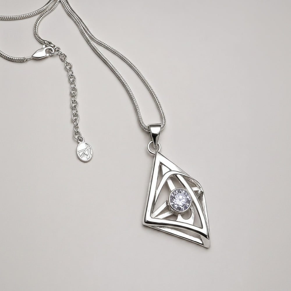 Silver Horus Eye Small Necklace