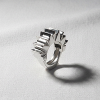 Antique Silver Crown Ring
